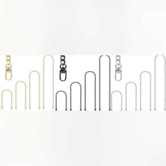 Replacement Chain Straps – Gold, Silver & Gunmetal (Set of 4) - Picture 9 of 9